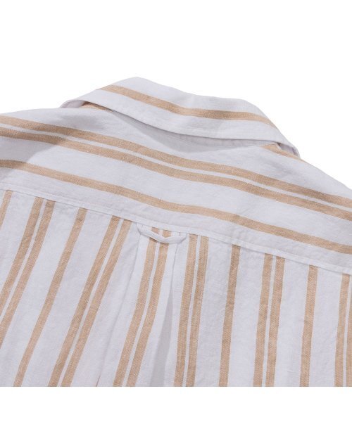PRODESHIRT（プロデシャツ）の「[コンフォート] クバンオープンカラーリネンキャンプシャツ (ベージュSP)（シャツ/ブラウス・メンズ・その他・L/XL）」の4枚目の写真