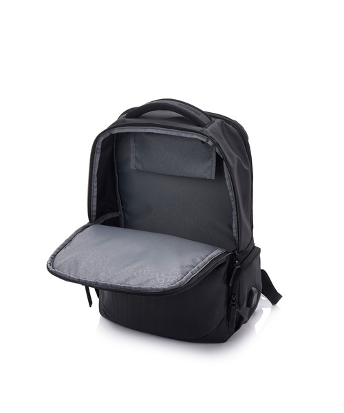 AMERICAN TOURISTER(アメリカンツーリスター)の「アメリカンツーリスター SEGNO 2.0 バックパック 1 ASR ブラック(バックパック/リュック・メンズ・ブラック・ONESIZE)」の7枚目の写真