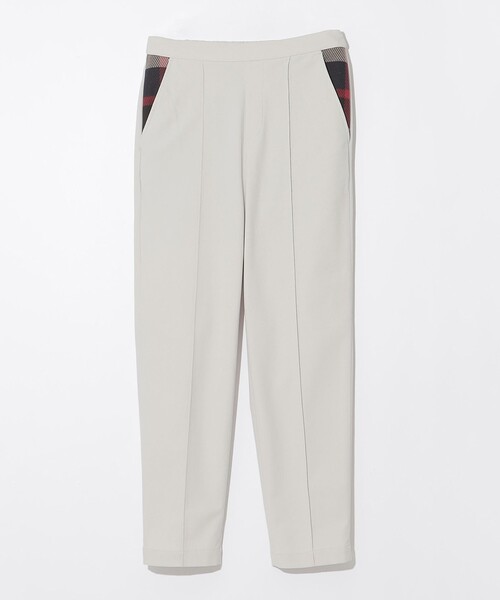 CB CRESTBRIDGE（シービークレストブリッジ）の「スタンダードカットパンツ（その他パンツ・レディース・ベージュ系その他/ブラック・2/0/1）」の3枚目の写真