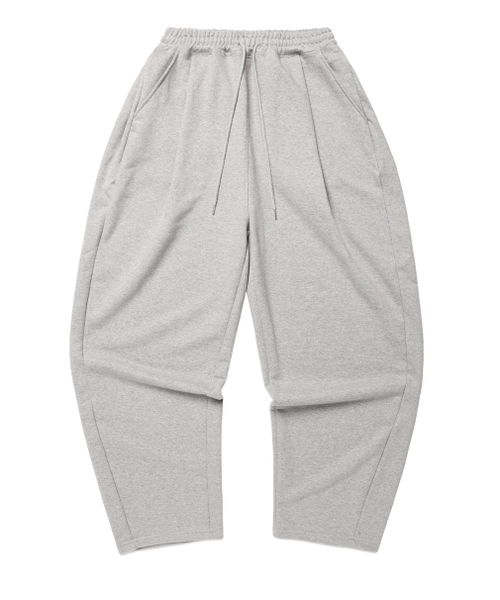GRISH（グリッシュ）の「カーブドワンタックバルーンフィットスウェットパンツ[グレー]（スウェットパンツ・メンズ・その他・XL/M/L）」の2枚目の写真