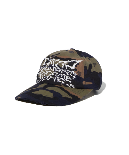 CRITIC（クリティック）の「RIFT LETTERING DESTROY WASHED CAP BLUE（キャップ）」 - WEAR