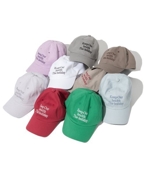 Millo Archive（ミロ アーカイブ）の「ホリデーシグネチャーボールキャップ [レッド]（キャップ・レディース・その他・FREE）」の3枚目の写真