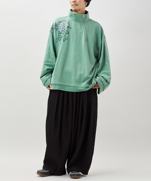 チャイハネ(チャイハネ)の「【チャイハネ】ブラーケMEN'Sトップス(スウェット・メンズ・ベージュ/ブルー/グリーン・FREE)」の16枚目の写真