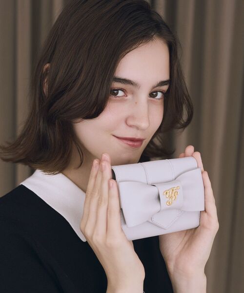 ベルトリボンミニウォレット（財布）｜Maison de FLEUR（メゾンド