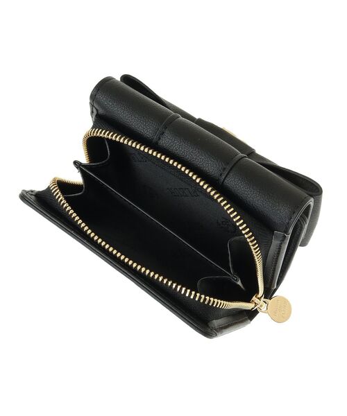 Maison de FLEUR（メゾンドフルール）の「ベルトリボンミニウォレット（財布・レディース・ラベンダー/ピンク/ブラック・FREE）」の12枚目の写真