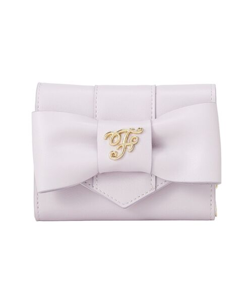 Maison de FLEUR（メゾンドフルール）の「ベルトリボンミニウォレット（財布・レディース・ラベンダー/ピンク/ブラック・FREE）」の20枚目の写真