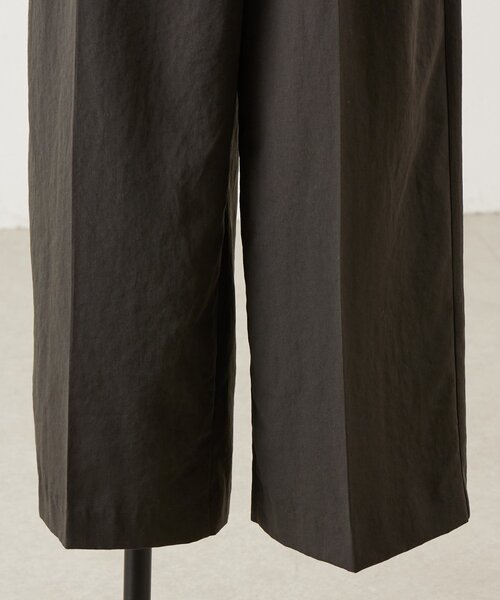 BEARDSLEY（ビアズリー）の「アシメウエストベルトパンツ（その他パンツ・レディース・ダークグレー/アイボリー・FREE）」の4枚目の写真