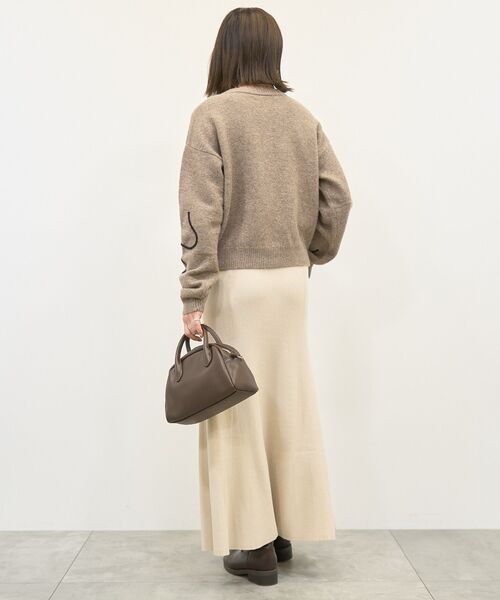 AMERICAN HOLIC（アメリカンホリック）の「リブマーメイドスカート（スカート・レディース・アイボリー/ブラック・L/M）」の14枚目の写真