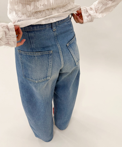 EDIT. FOR LULU(エディットフォールル)の「curve denim(デニムパンツ・レディース・ブルー・36/38)」の17枚目の写真