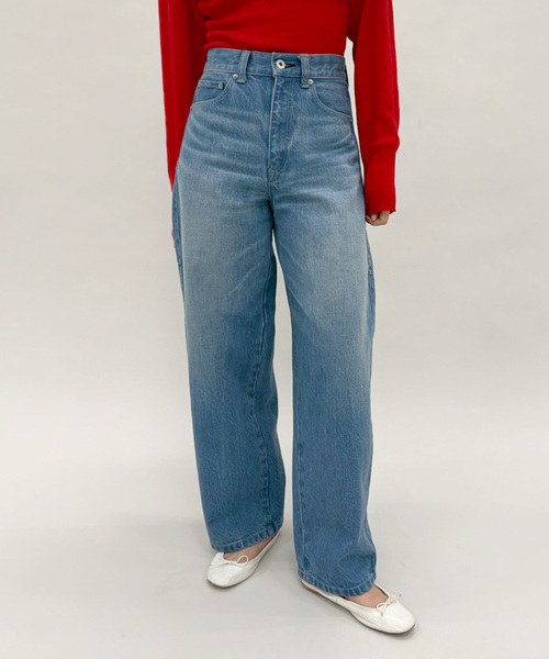 EDIT. FOR LULU(エディットフォールル)の「curve denim(デニムパンツ・レディース・ブルー・36/38)」の19枚目の写真