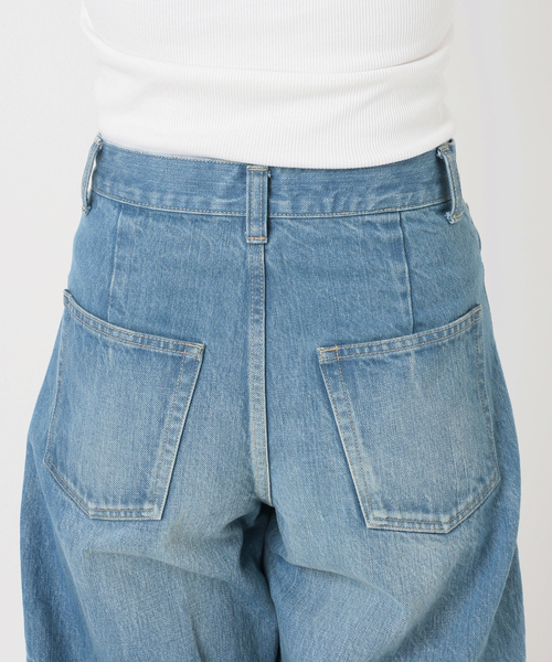 EDIT. FOR LULU(エディットフォールル)の「curve denim(デニムパンツ・レディース・ブルー・36/38)」の2枚目の写真