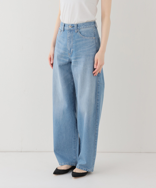 EDIT. FOR LULU(エディットフォールル)の「curve denim(デニムパンツ・レディース・ブルー・36/38)」の9枚目の写真