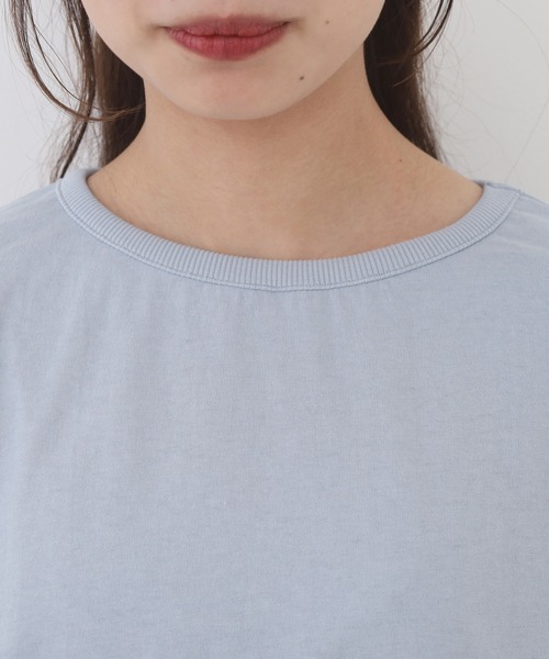 Arinomama(アリノママ)の「Arinomama ストライプドッキングトップス 長袖Tシャツ(Tシャツ/カットソー・レディース・アイボリー/ブラック/ライトブルー/ライトグリーン・FREE)」の21枚目の写真