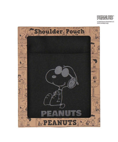 PEANUTS（ピーナッツ）の「縦型ショルダーポーチ（ショルダーバッグ・レディース・グレー/ブルー/ブラック・FREE）」の6枚目の写真