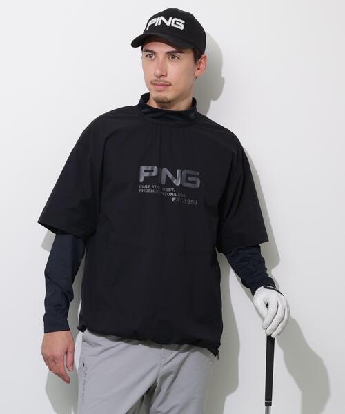 PING(ピン)の「【PING APPAREL】ストレッチリップストップ2WAYブルゾン <PERFORMANCE> (MENS)(ブルゾン・メンズ・ブルー系その他/ホワイト/ホワイト系その他/ブラック系その他/ブラック・LL/LL1/M/L/S)」の12枚目の写真