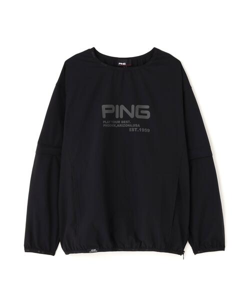 PING(ピン)の「【PING APPAREL】ストレッチリップストップ2WAYブルゾン <PERFORMANCE> (MENS)(ブルゾン・メンズ・ブルー系その他/ホワイト/ホワイト系その他/ブラック系その他/ブラック・LL/LL1/M/L/S)」の14枚目の写真
