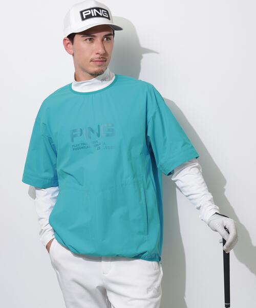 セール】【PING APPAREL】ストレッチリップストップ2WAYブルゾン