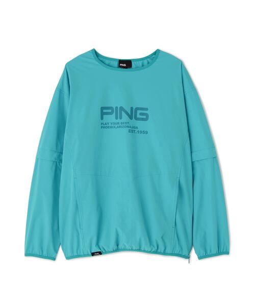 PING(ピン)の「【PING APPAREL】ストレッチリップストップ2WAYブルゾン <PERFORMANCE> (MENS)(ブルゾン・メンズ・ブルー系その他/ホワイト/ホワイト系その他/ブラック系その他/ブラック・LL/LL1/M/L/S)」の22枚目の写真