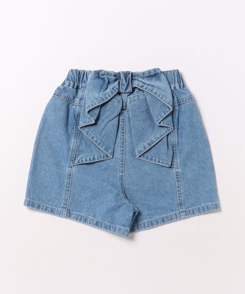 coca(coca)(コカ)の「キッズ デニムバックリボンショートパンツ(デニムパンツ・キッズ・ブルー・150/140/130/120)」の17枚目の写真