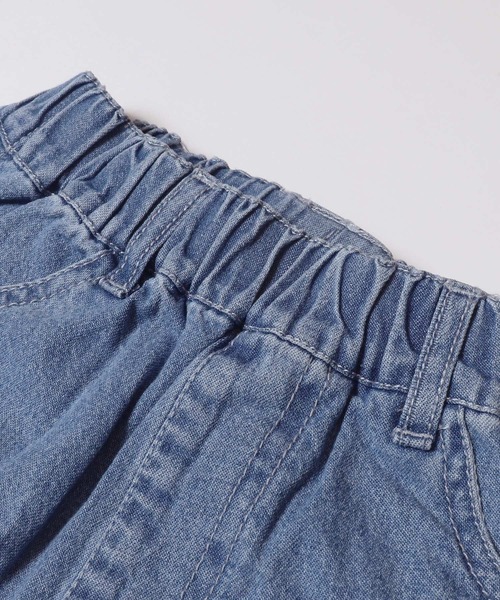 coca(coca)(コカ)の「キッズ デニムバックリボンショートパンツ(デニムパンツ・キッズ・ブルー・150/140/130/120)」の11枚目の写真