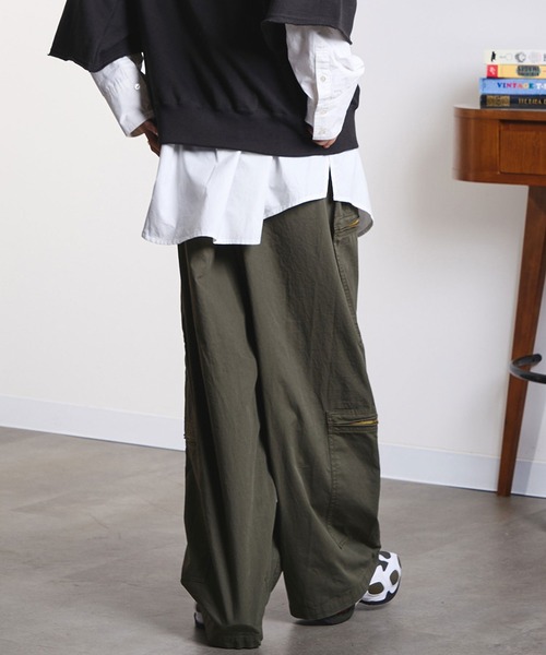 ROSE BUD(ローズバッド)の「(CREOLME)MILITARY WIDE LEG PANTS(その他パンツ・レディース・カーキ/ベージュ・M/S)」の17枚目の写真