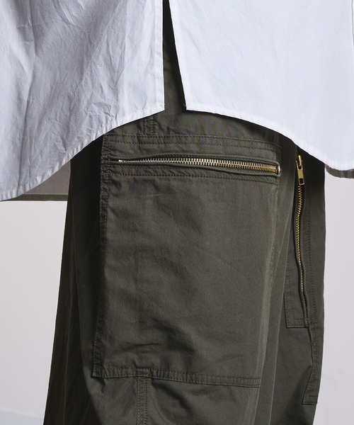 ROSE BUD(ローズバッド)の「(CREOLME)MILITARY WIDE LEG PANTS(その他パンツ・レディース・カーキ/ベージュ・M/S)」の22枚目の写真