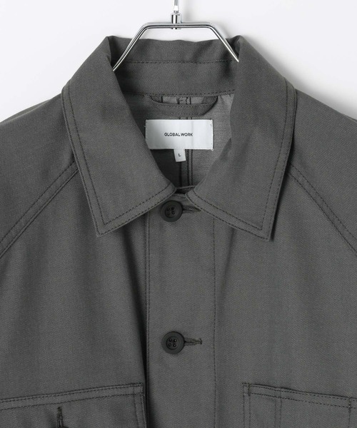 GLOBAL WORK(グローバルワーク)の「クリーンデニム/カバーオール/CLEAN MODE/632381(ブルゾン・メンズ・ダークネイビー/グレー・X-LARGE/LARGE/MEDIUM/SMALL)」の14枚目の写真