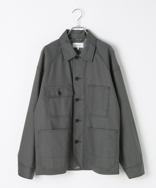 GLOBAL WORK(グローバルワーク)の「クリーンデニム/カバーオール/CLEAN MODE/632381(ブルゾン・メンズ・ダークネイビー/グレー・X-LARGE/LARGE/MEDIUM/SMALL)」の21枚目の写真