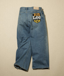 Lee(���[)��Lee × FREAK'S STORE/���[ �ʒ� RIDERS 101 WIDE LEG/���C�_�[�X �����I�[�����W�F�[ ���C�h���b�O �p���c �f�j���p���c(�f�j���p���c)