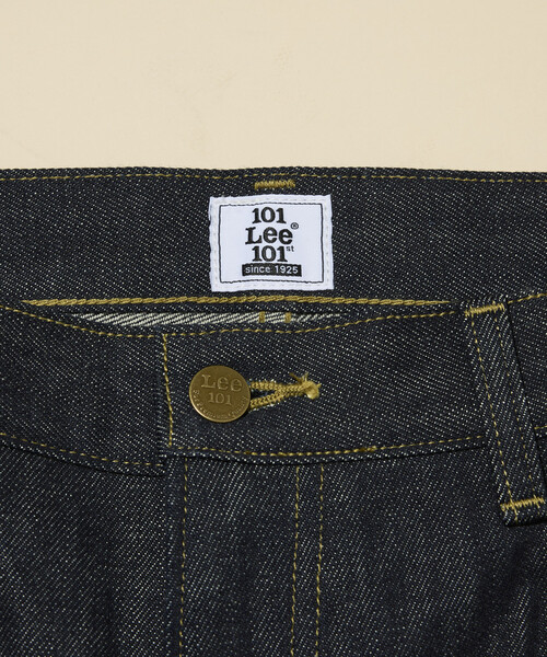 Lee(リー)の「Lee × FREAK'S STORE/リー 別注 RIDERS 101 WIDE LEG/ライダース ワンオーワンジェー ワイドレッグ パンツ デニムパンツ(デニムパンツ・メンズ・ネイビー/インディゴブルー・34/30/32)」の6枚目の写真