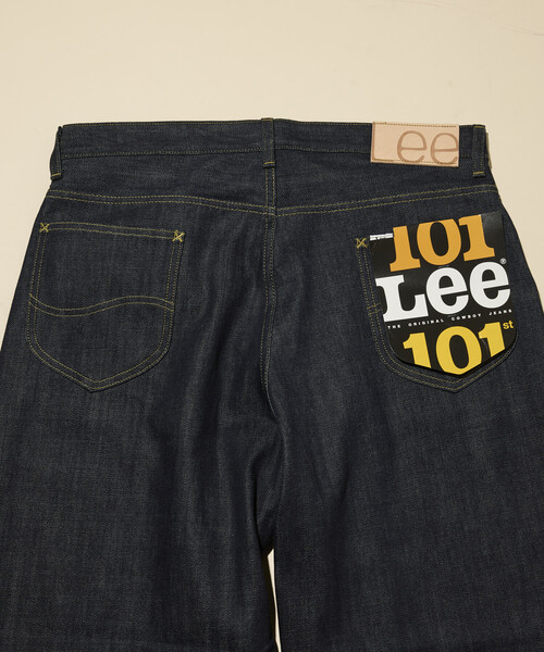 Lee(リー)の「Lee × FREAK'S STORE/リー 別注 RIDERS 101 WIDE LEG/ライダース ワンオーワンジェー ワイドレッグ パンツ デニムパンツ(デニムパンツ・メンズ・ネイビー/インディゴブルー・34/30/32)」の14枚目の写真