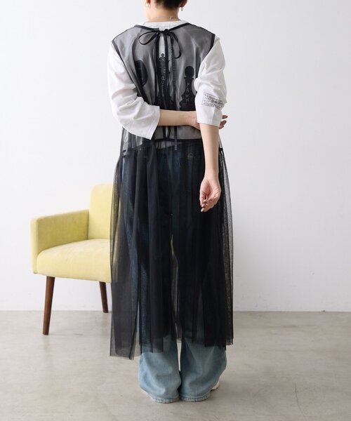 ear PAPILLONNER（イアパピヨネ）の「Kendai×SUM1 STYLE別注ロングTシャツ【SUM1 STYLE】（Tシャツ/カットソー・レディース・ホワイト/ブラック・FREE）」の20枚目の写真