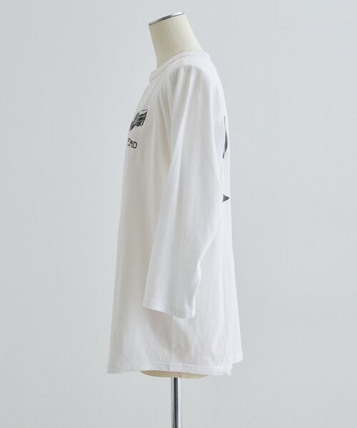 ear PAPILLONNER(イアパピヨネ)の「Kendai×SUM1 STYLE別注ロングTシャツ【SUM1 STYLE】(Tシャツ/カットソー・レディース・ホワイト/ブラック・FREE)」の16枚目の写真