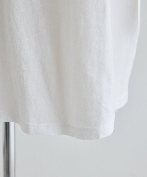 ear PAPILLONNER(イアパピヨネ)の「Kendai×SUM1 STYLE別注ロングTシャツ【SUM1 STYLE】(Tシャツ/カットソー・レディース・ホワイト/ブラック・FREE)」の21枚目の写真