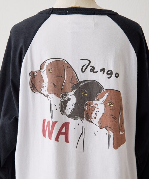 ear PAPILLONNER(イアパピヨネ)の「Kendai×SUM1 STYLE別注ロングTシャツ【SUM1 STYLE】(Tシャツ/カットソー・レディース・ホワイト/ブラック・FREE)」の5枚目の写真