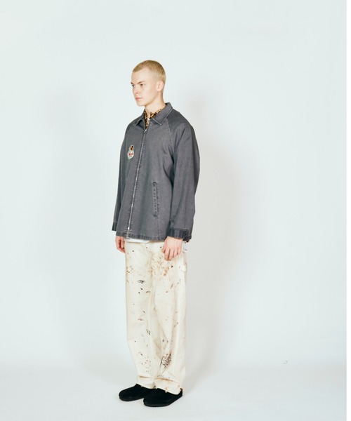 MACK TRUCKS(マックトラックス)の「MACK TRUCKS マックトラック / MACK TRUCK JACKET(ブルゾン・メンズ・ブラック/パープル/チャコール・LARGE/MEDIUM)」の4枚目の写真