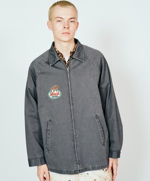 MACK TRUCKS(マックトラックス)の「MACK TRUCKS マックトラック / MACK TRUCK JACKET(ブルゾン・メンズ・ブラック/パープル/チャコール・LARGE/MEDIUM)」の6枚目の写真