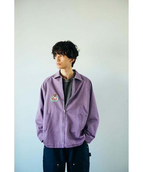 MACK TRUCKS(マックトラックス)の「MACK TRUCKS マックトラック / MACK TRUCK JACKET(ブルゾン・メンズ・ブラック/パープル/チャコール・LARGE/MEDIUM)」の13枚目の写真