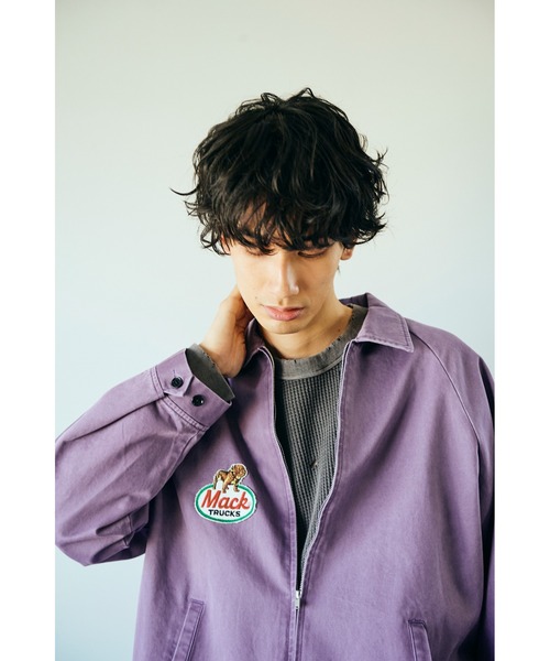 MACK TRUCKS(マックトラックス)の「MACK TRUCKS マックトラック / MACK TRUCK JACKET(ブルゾン・メンズ・ブラック/パープル/チャコール・LARGE/MEDIUM)」の16枚目の写真
