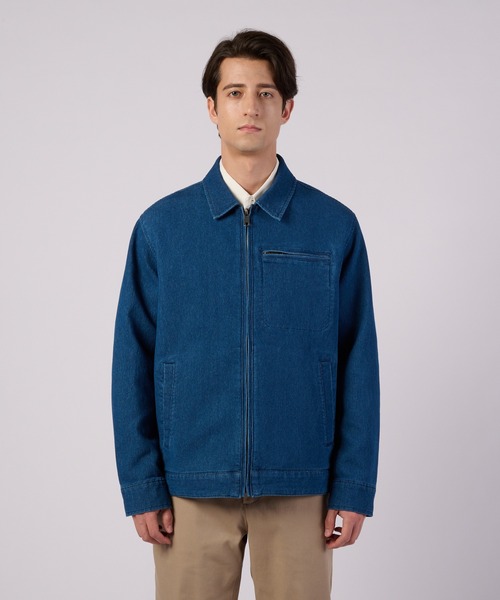 Eddie Bauer(エディーバウアー)の「シーブルック メッシュ ジーンジャケット(デニムジャケット・メンズ・ブルー/グレー・XL/L/M/S/XXL)」の16枚目の写真