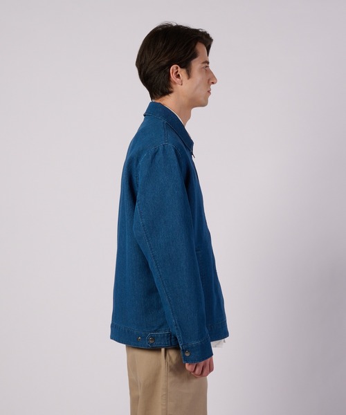 Eddie Bauer(エディーバウアー)の「シーブルック メッシュ ジーンジャケット(デニムジャケット・メンズ・ブルー/グレー・XL/L/M/S/XXL)」の13枚目の写真