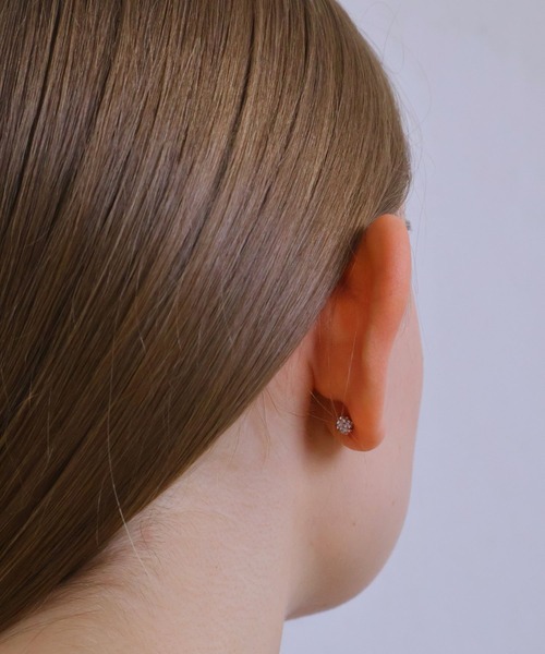 Rennet(レネット)の「一粒 スタッド ピアス(ピアス(両耳用)・レディース・シルバー・LARGE/MEDIUM/SMALL)」の11枚目の写真