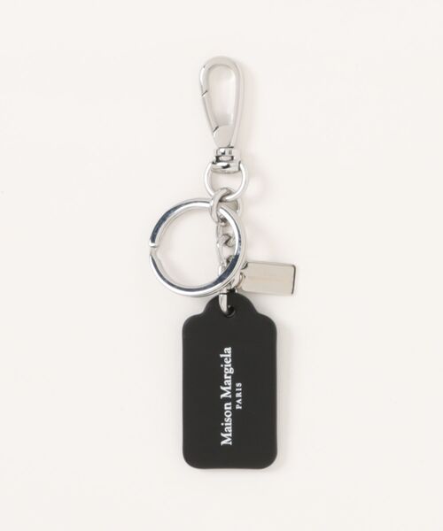 Maison Margiela(メゾンマルジェラ)の「Maison Margiela DOUBLE TAG KEYRING SMALL(キーホルダー・メンズ・ブラック・FREE)」の4枚目の写真