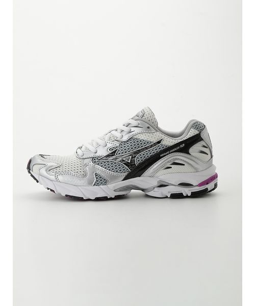MIZUNO(ミズノ )の「【emmi|Mizuno】WAVE RIDER 10(スニーカー・レディース・ホワイト・23/23.5/24/24.5/25)」の2枚目の写真