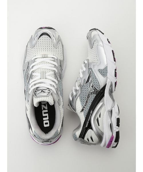 MIZUNO(ミズノ )の「【emmi|Mizuno】WAVE RIDER 10(スニーカー・レディース・ホワイト・23/23.5/24/24.5/25)」の6枚目の写真