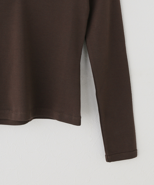 IENA（イエナ）の「FLORE FLORE/フローレフローレ IMAN LONGSLEEVE カットソー  IMA-LS（Tシャツ/カットソー・レディース・レッド/ブラウン/アイボリー・FREE）」の19枚目の写真