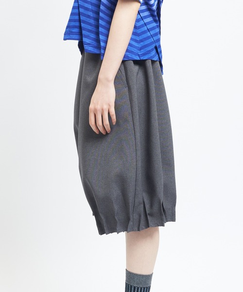 gomme（ゴム）の「タックツイルパンツ（その他パンツ・レディース・ブラック/チャコールグレー・MEDIUM）」の10枚目の写真