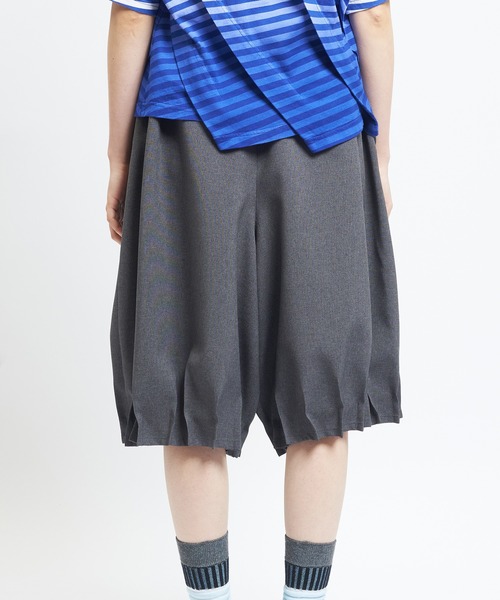 gomme（ゴム）の「タックツイルパンツ（その他パンツ・レディース・ブラック/チャコールグレー・MEDIUM）」の11枚目の写真