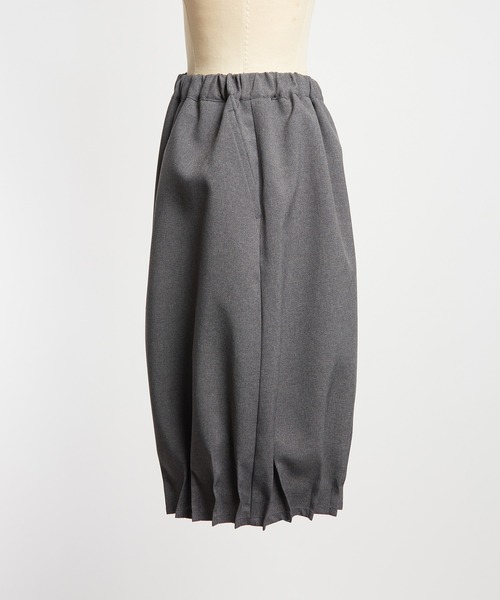 gomme（ゴム）の「タックツイルパンツ（その他パンツ・レディース・ブラック/チャコールグレー・MEDIUM）」の13枚目の写真