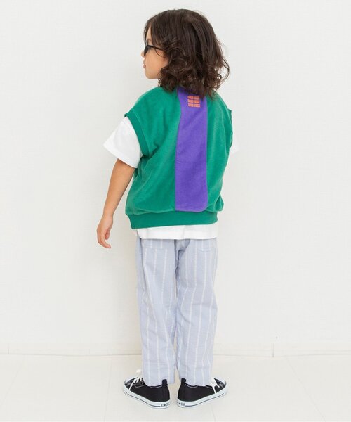 BREEZE(ブリーズ)の「サッカーストライプパンツ(その他パンツ・キッズ・グリーン/ピンク/ブルー・80/90/100/120/140/110)」の7枚目の写真